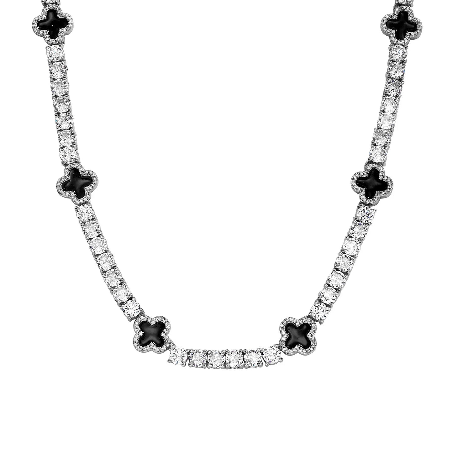 Clover Tennis Necklace